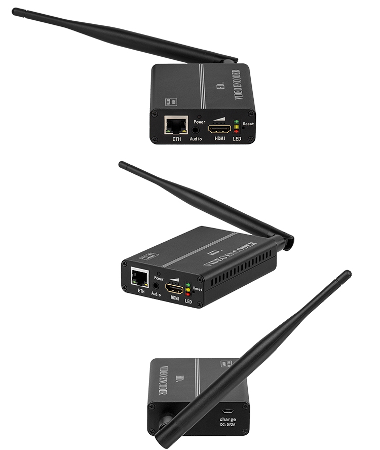 H8110AV-M带锂电带WIF高清HDMI音视频编码器