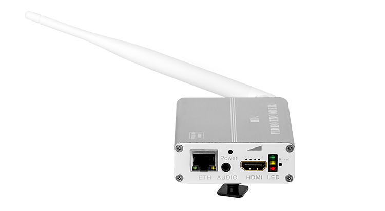 H8118M带锂电带WIFI功能的高清HDMI音视频编码器